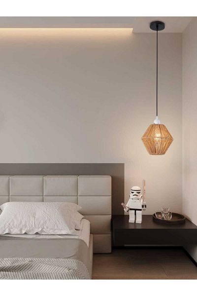 best power Classic Handmade Pendant Lamp 7190-1 – E27 Lamp Base (Bulb Not Included) – Adjustable 90cm Length