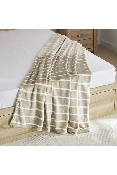 Home Box Linoa YD Stripe Twin Blanket - 150x200 cm