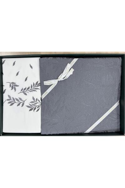Dantelux 9 Piece Palmera Bridal Set - Anthracite