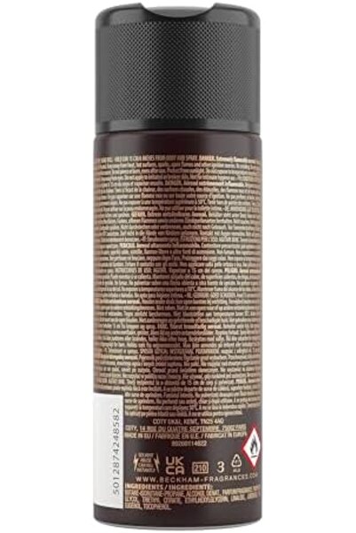 David Beckham , Intimately Beckham, Deodorant Body Spray, 150 ml