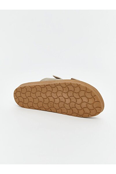 LC Waikiki Papuci pentru femei LCW STEPS cu aspect de piele intoarsa