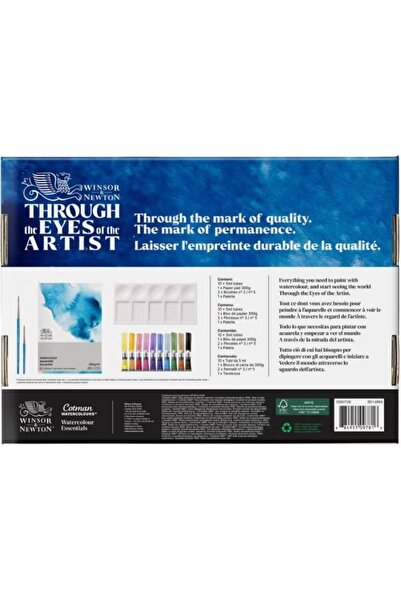 Winsor Newton Cotman Watercolor Essentials Watercolor Set