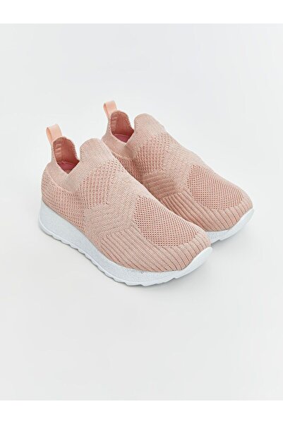 LC Waikiki Lcw Steps Pink Glitter Detailed Women's Sports Shoes