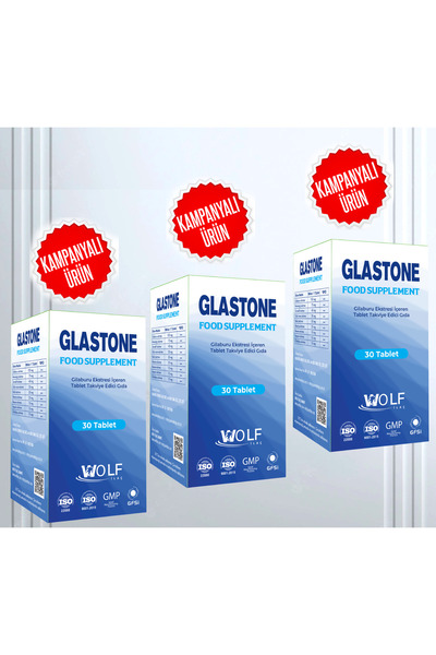 Wolf X3 Glastone Gilaburu İçeren Takviye Edici Gıda