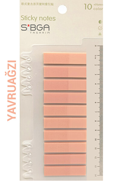 sibga tasarım Transparent Puppy color Postit Post-it Post It. Semn de carte Semn de carte Postit Sticker Hârtie de notițe