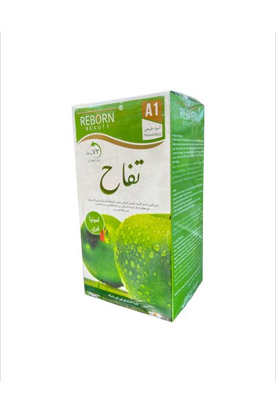 Reborn Beauty Reborn Beauty Apple Dye Hair Coloring Black 500 + 500 ml