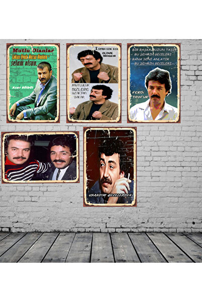 Home Orhan Gencebay Ferdi Tayfur Müslüm Gürses Ve Azer Temalı 5 Adet 20 x 30 ...