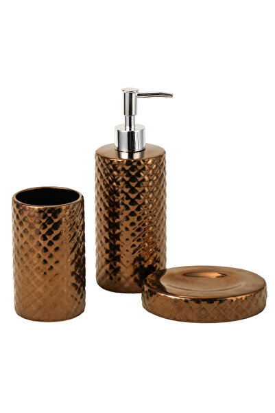 OEM Accesorii de baie din ceramică, set dozator de lichide, pahar, suport de ...