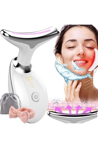 Shopi NEW Face Pro, Microcurrent Face Lift Machine 7-color, Wavy Chic Beauty Microcurrent, Multifunctional