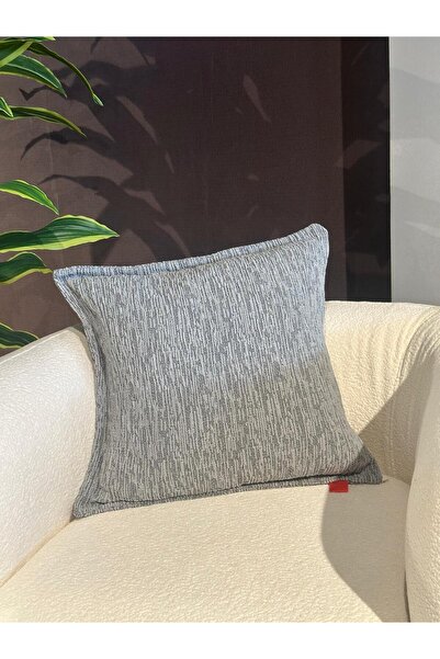 Türkühome Cotton Throw Pillow Plain Pattern