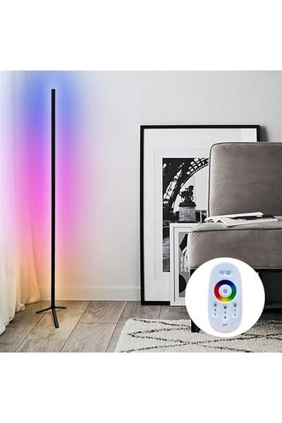 Shopi Newest LED Smart Floor Sunset Lamp Modern Space Saving Design