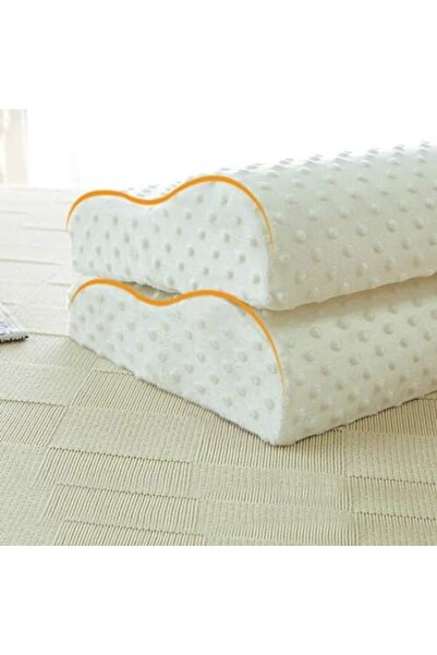 Generic Memory Foam Pillow Standard Size Neck & Back Support Pillow with Removable Zipper Cover