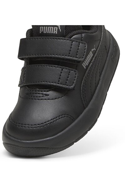 Puma حذاء رياضي للأطفال Courtflex V3 V Ps 397642 باللون الأسود
