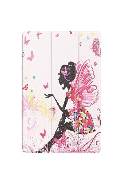 SIGLOO Husa premium slim Smart Cover Trifold pentru Lenovo Tab M11 2024 11 inci elf girl