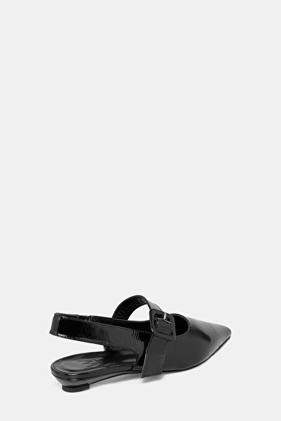 W Collection DERİ ARKASI AÇIK AYAKKABI