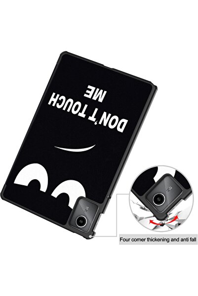 SIGLOO Husa Slim Smart Cover Trifold pentru Lenovo Tab M11 11 inci premium dont touch me