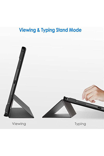 SIGLOO Husa slim Smart Cover Trifold pentru Lenovo Tab M10 3rd Gen 10.1 inci pink