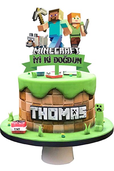 Genel Markalar Minecraft Pasta Süsü