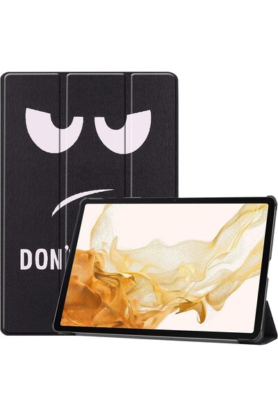 SIGLOO Husa UltraSlim stand, sleep/wake, Smart Cover Galaxy Tab S9 Plus/S9 FE+ 12.4" Don't Touch Me