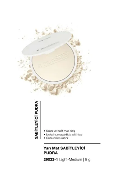 LR Zeitgard Semi Matte Setting Powder Light Medium 9g - 29023