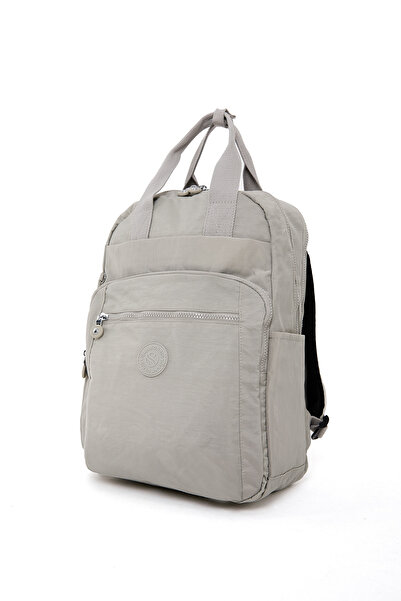 H&D COLLECTİON Unisex Water Resistant Crinkle Fabric Backpack and Wallet Type Hanging Pen Holder