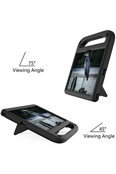 SIGLOO Husa copii pentru Lenovo Tab M8, 8", Sigloo, stand Built-in, Protectie 360, Negru