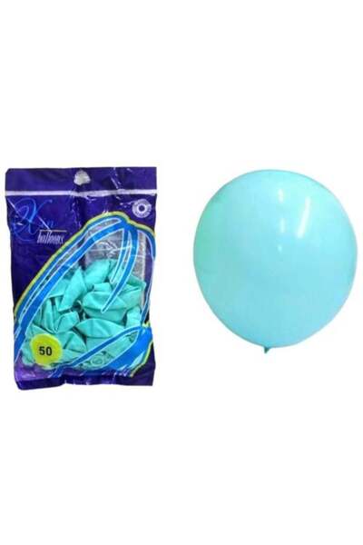 Balloon Set of 50 Party Balloons in Tiffany Blue