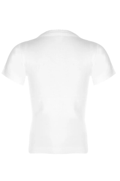 Erdem Girl's Ribbed Sleeved T-Shirt-3 Pieces