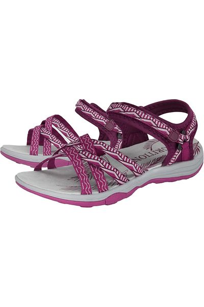 OEM Women's casual hiking and outdoor sandals, gray-red, size 41