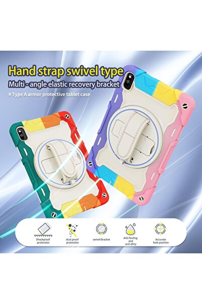 SIGLOO Husa Armor Shockproof 2in1 Hybrid, Huawei MatePad Pro 11 2022, 11", suport pen, Multicolor