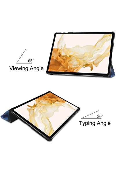 SIGLOO Husa premium Samsung Galaxy Tab S9+ / S9 FE+ 12.4" UltraSlim stand sleep/wake Abstract