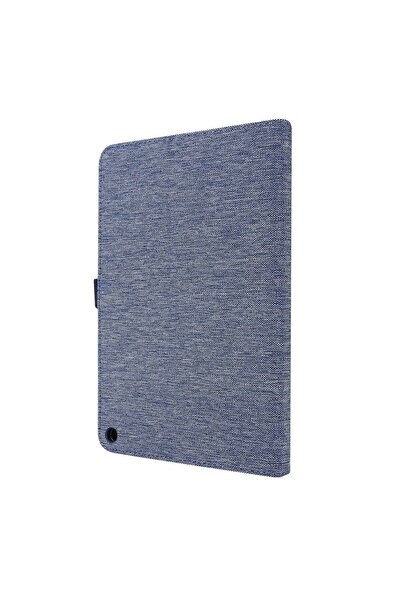 SIGLOO Husa fullcover de tip stand pentru Amazon Fire HD 8 si Fire HD 8 Plus 8 blue jeans textile