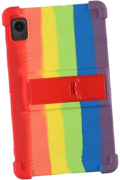 SIGLOO Sigloo stand case, for NOKIA T21 tablet, 360 protection, Shockproof, silicone, Pink