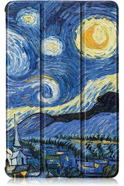 SIGLOO Husa slim Smart Cover Trifold pentru Huawei MatePad 11 10.95 inci abstract painting