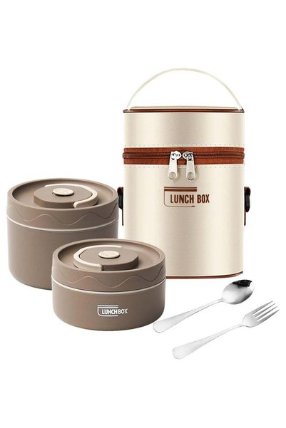 Generic Kids Thermal Bento Lunch Box Set for School, Insulated Lunch Containe...