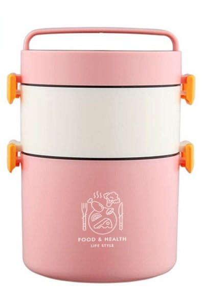 Generic YumLock Stackable Stainless Steel Lunch Box 1350ml
