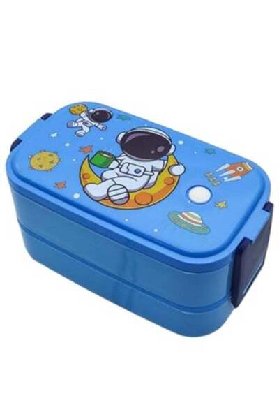 Generic Lunch box for kids, Stainless Steel Bento Box Adult Child 2 Layer 3 L...