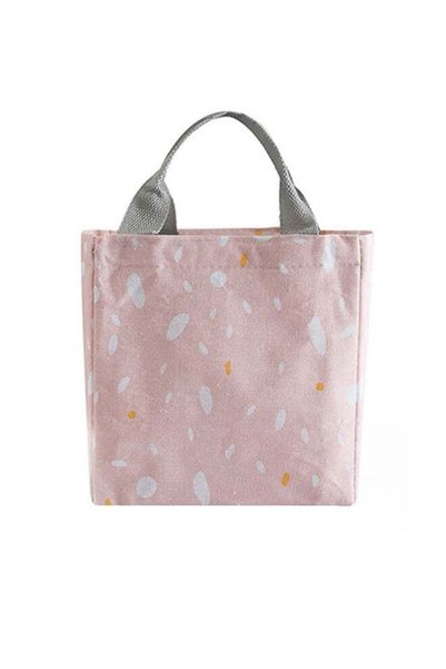 Generic 5L Oxford Cloth Insulated Lunch Drawstring Opening Tote Bag, Reusable...