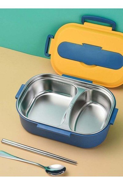 Generic 304 Stainless Steel Lunch Box for Kids Child Student Boys Deep Capaci...