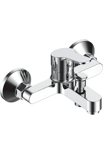 La brocca Sink + bathtub faucet set La Brocca NAPOLI LOT1, Single lever, Slim design, Water saving, Silent