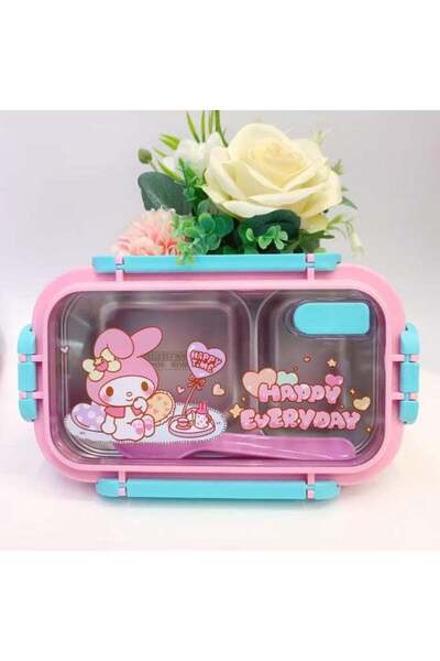Generic Stainless Steel Bento Lunch Box for Kids, BPA-Free Leak-Proof Childre...