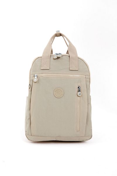 H&D COLLECTİON Unisex Water Resistant Crinkle Fabric Backpack and Wallet Type Hanging Pen Holder