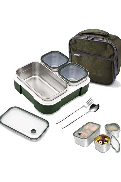 Generic Stainless Steel Lunch Box for Kid School,Insulated Bento Lunch Box wi...