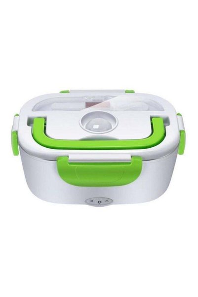 Generic Electrical Lunch Box White/Green 22x15x10cm