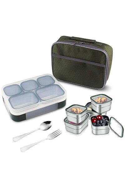 Generic Stainless Steel Lunch Box for Kids Adults,Insulated Bento Lunch Box w...