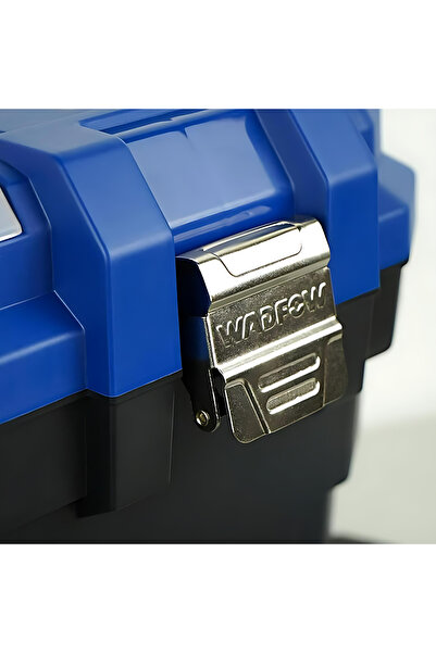 WADFOW Plastic Tool Box, 13 Inch Size, Water resistance, Size 33L x 17W x 14H centimeters