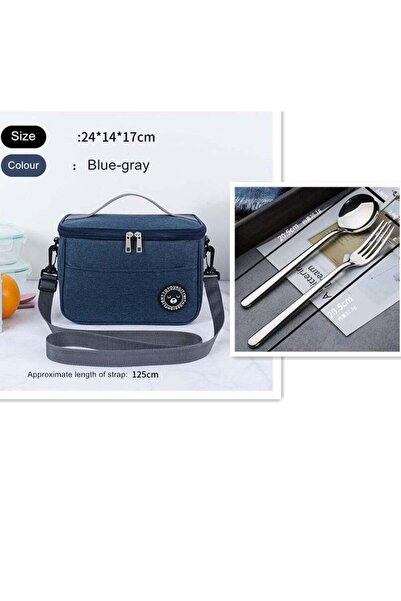 Generic Lunch box handbag square lunch box bag aluminum foil thick waterproof...