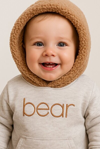 Kids Kingdom Cotton Hooded 2-Piece Baby Boy Set