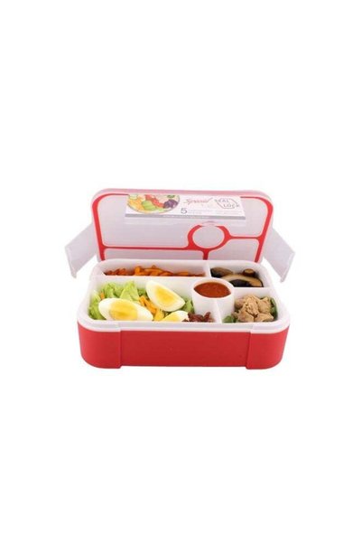 Generic BrainGiggles Bento Lunch Box -Leakproof, BPA-Free, Airtight Tiffin wi...