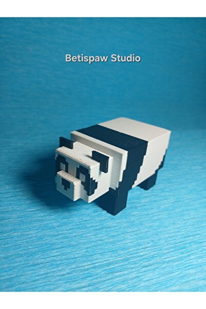 Minecraft Panda Figürü Sevimli Hediyelik Oyuncak